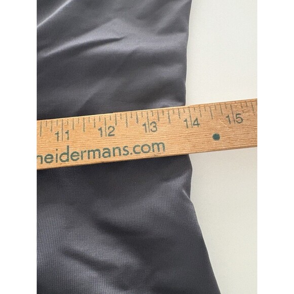 Miraclesuit Must Haves Oceanus One Piece Swimsuit Size 16 Gray Ruching Slim - Picture 13 of 16